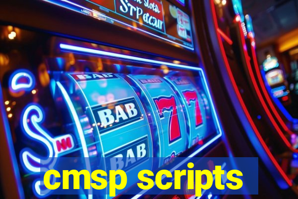 cmsp scripts